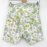 Ebb & Flow Ebb &‎ Flow Womens Ruffled Athleisure Active Floral Biker Shorts Size XL Green Photo 6