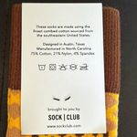 Sock Club Golden Waffles Novelty Socks BNWT Gold Photo 4