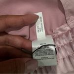 EXPRESS NWT High Waisted Satin Cargo Joggers In Pink Soft Blush Size X-Large Photo 3