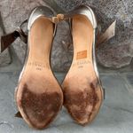 Alexandre Birman Clarita Bow Leather Sandals Gold Stiletto Leather Photo 11