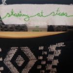 Urban Outfitters - U.O. Staring at Stars black semi- sheer blouse Photo 1