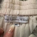 Young Fabulous and Broke Young, Fabulous & Broke cream and navy tie-dye wide leg slit pants size M Photo 4