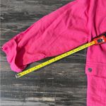 Nic+Zoe  Rumba Linen Blend Moto Jacket‎ Pink  L Organic Linen   $188 Photo 8