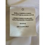 Gal Meets Glam Swayer Poplin Jumpsuit White Size 10 Photo 7