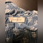 High Waist Blue and White Shorts with Elastic Waistband Size undefined Photo 8