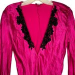 Frederick's of Hollywood Vintage‎ Frederick's Silk Collection Pink Silk Shorts Romper Photo 1