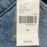 Lane Bryant NWT Short Denim Distressed Boyfriend Overalls Sz 22 Shortalls NEW Photo 4