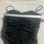 J.Crew  One Piece Swimsuit Women's Plus 22 Black Ruched Sweetheart Neckline Photo 4