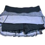 Lululemon  Circuit Breaker Skirt Regular Disperse Dusky Lavender Black‎ Size 8 Photo 12