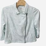 Haute Hippie  Tribe Printed Tie-Dye Jacket in Pale Sky‎ Blue Plus Size 3X Photo 2