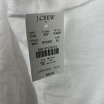 J.Crew  Women's White Linen Blend Tank Top Squareneck Lined CA207 Photo 4