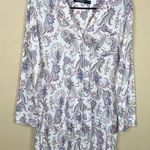 Lauren Ralph Lauren Women’s Floral Paisley Button Photo 0