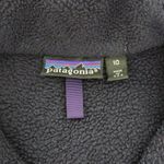 Patagonia Vtg Synchilla Blue Fleece Jacket Womens Size 10 Full Zip 90s USA Retro Photo 2