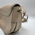 See By Chloe Authentic Mara Crossbody Bag Cream Off White Leather Preowned Photo 11