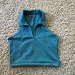 Abercrombie & Fitch  Collared Blue Tank Top Size Medium  Photo 0