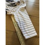 Alfred Dunner  Women Size Medium Floral Tropical Shirt Sequins Office Business Photo 7