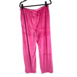 Charter Club Womens Pants Velour Pull On Lounge Soft Stretch Pink L Photo 2