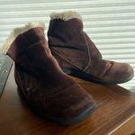 Naturalizer Brown Fuzzy Boots Photo 1