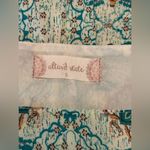 Altar'd State Green and Cream Sundress with Bell Sleeves size Small Photo 3