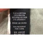 Torrid  Denim Women's Jegging Cropped Ankle Plus Size 24 Green Stretch 3 Button Photo 4