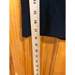 Quince Black Ribbed Knit Tank Top Sleeveless Minimalist Stretch Size L Photo 4