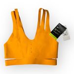 Nike Womens Size Small Dri Fit Training Motion Adapt Bra High Support Orange Photo 1