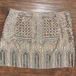 Club Monaco  Hattie Beaded Sequin Mini Skirt Party Club Size 6 *READ* Photo 1