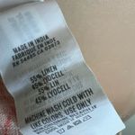 Aerie Mini Wrap Skirt Womens Small Tropical Linen Blend Ruffle Tie Floral Yellow Photo 7