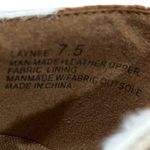 Yellow Box Booties Size 7.5 Brown Leather Cow Hair NEW Western Shooties Ankle Photo 9