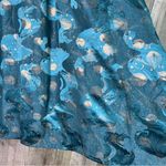 Rising Phoenix Kimono Shirt Jacket 3/4 Sleeves with Loop Over Buttons Gold Size 2X Photo 4