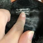 Vtg 90’s Cejon Women’s Faux Fur Cropped Vest Sleeveless Zip Black Size Medium Photo 8