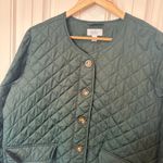 Croft & Barrow  Hunter Green Quilted Jacket Size Large Photo 2