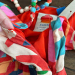 Farm Rio Multicolor Cutout Halter Jumpsuit Size Small Style 4123952480002 248.00 Photo 9