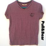 Pull & Bear  Striped I Left My Heart In Mars Tee Photo 1