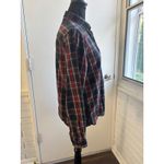 LL Bean Flannel Button Down 100% Cotton Shirt Small layered cabincore campcore Black Photo 2