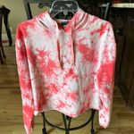 Fifth Sun Cropped Tie Dye Sweatshirt Hoodie Womens Large Photo 2