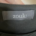 Crochet Dress Small Long Sleeve Midi Black Boho Hippie Pullover Photo 2