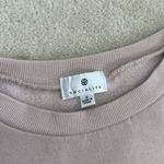 Socialite Women's Soft Long Sleeve Cropped Sweatshirts Pullover Pale Pink Small Photo 10