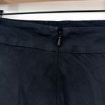 Talbots Black Silk 3D Rose Skirt SZ 4 Floral Chiffon Embellished Party Cocktail Photo 3