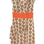 Burlapp 1990s Vintage Floral Prariecore Silk Floral Midi Dress Medium Photo 2