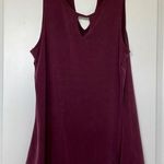 Cynthia Rowley Beautiful wine soft Flowey sleeveless tunic top Photo 0