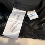 Truth by Republic Women's 8 Black Faux Leather Tie Waist Shorts Chic Grunge Photo 6