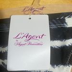 L'Agent by Agent Provocateur Tayler Bikini Bottom in Zebra Print Black Size XS Photo 4