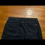 DKNY Jeans dark blue mid rise Gorpcore straight leg cotton jeans, size 10 spring Photo 5