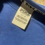 PINK - Victoria's Secret Victorias Secret PINK Shirt Womens Sz Large Sweatshirt Royal Blue Crewneck Long Photo 1