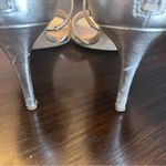 Diane Von Furstenberg  Gold Strappy Sandal Heels Size 9 Photo 3