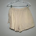 Old Navy Khaki Wrap Skort Women's Small Minimal Basic Summer Vacation Resort Photo 3