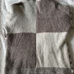 Pink Lily  Sweater Cardigan Size S Brown/Cream Photo 6