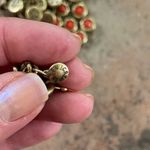 J.Crew  Gold and Orange Statement Bib Necklace Photo 5