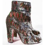 Christian Louboutin • Multicolor Sequin Party Boot Sz 38.5 Photo 0